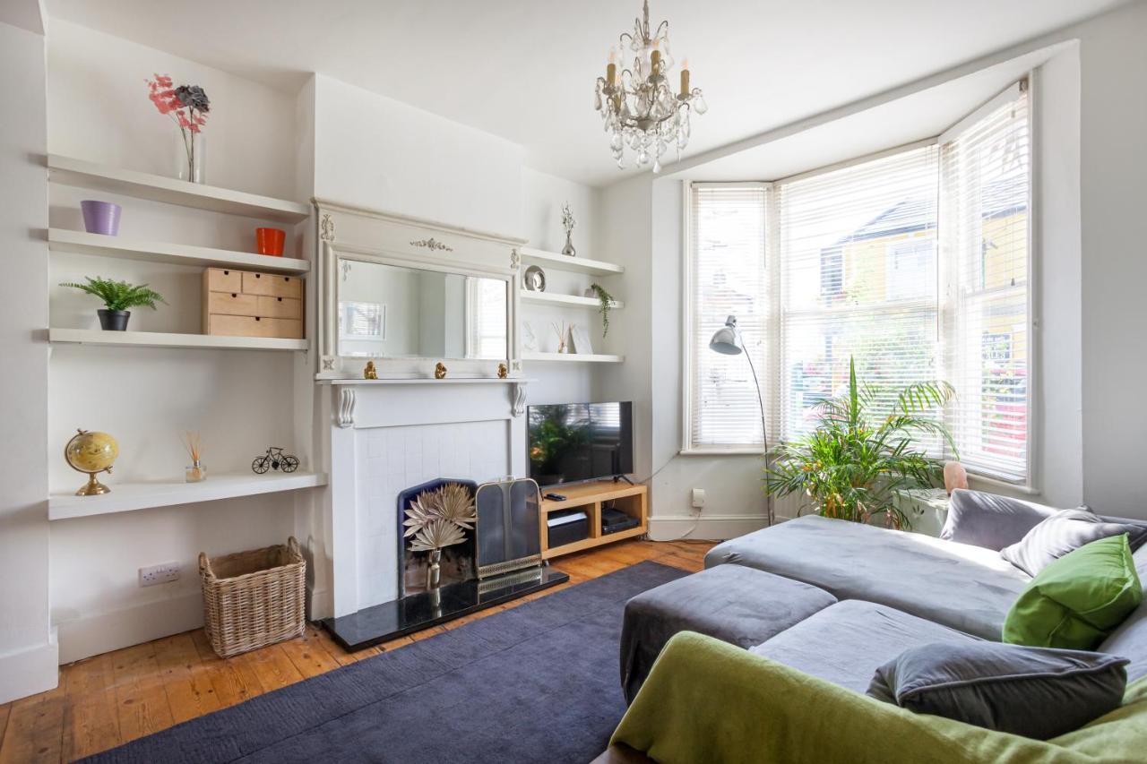 Вилла King Bd, Spacious 4Bd Victorian In Hove, 5 Mins From Beach! Экстерьер фото